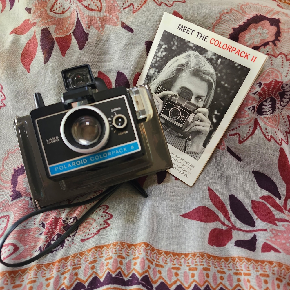 Polaroid Colorpack II Instant Camera - Black